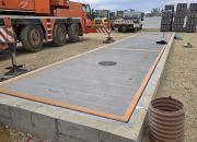 delivery of an 18×3 m truck scale in digital PDX technology, Mettler Toledo